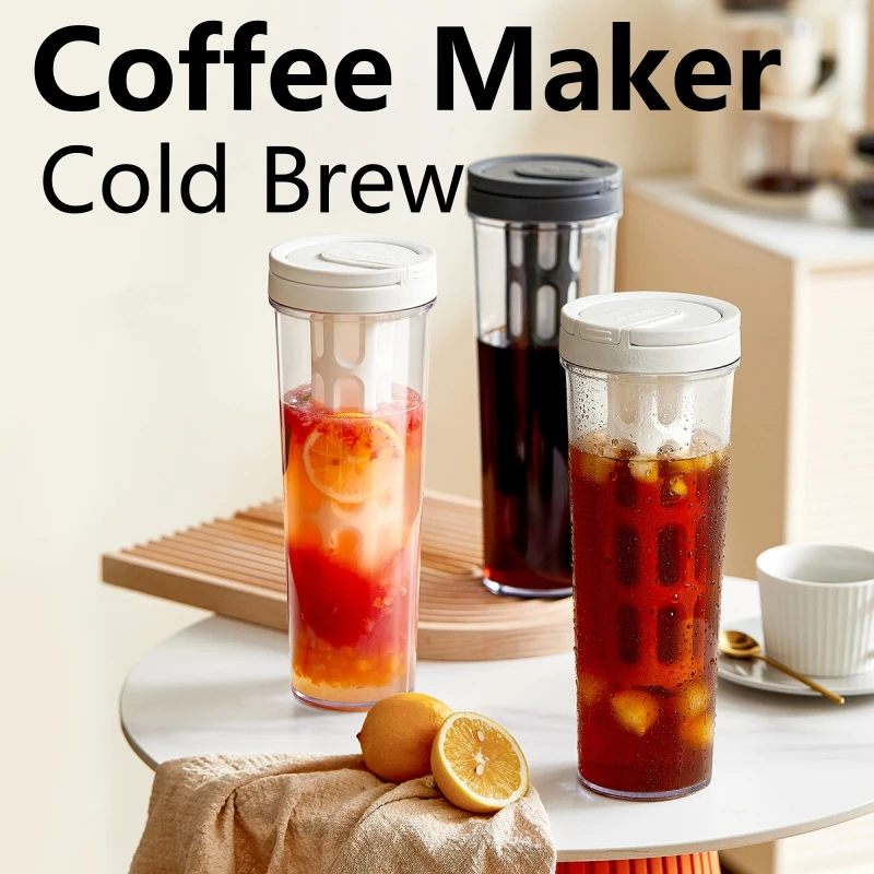 Cold Brew Jar - Cafetière à infusion froide manuelle 1L,