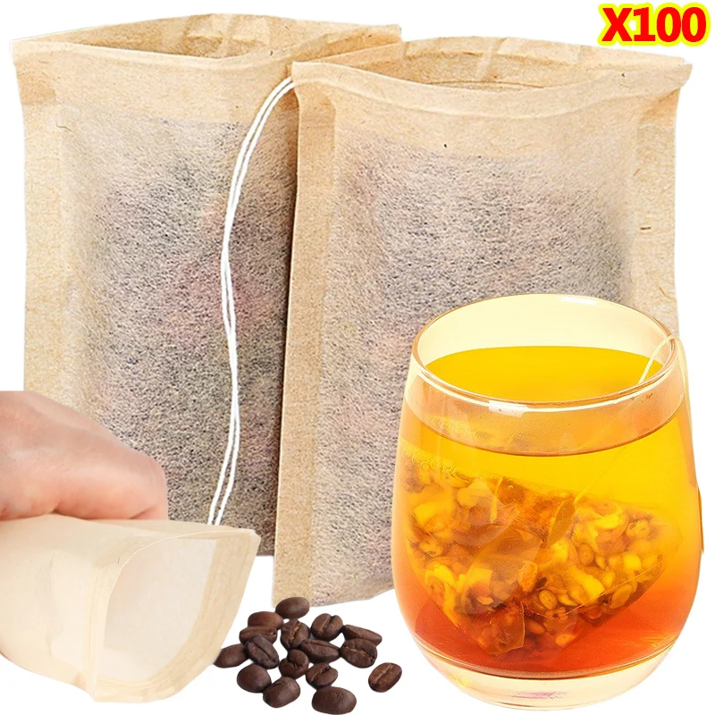 Coffee Leaves Tea - Sachets de thé vides avec filtre