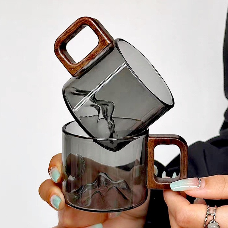 Coffee Tea Pictures - Tasse à café en verre avec