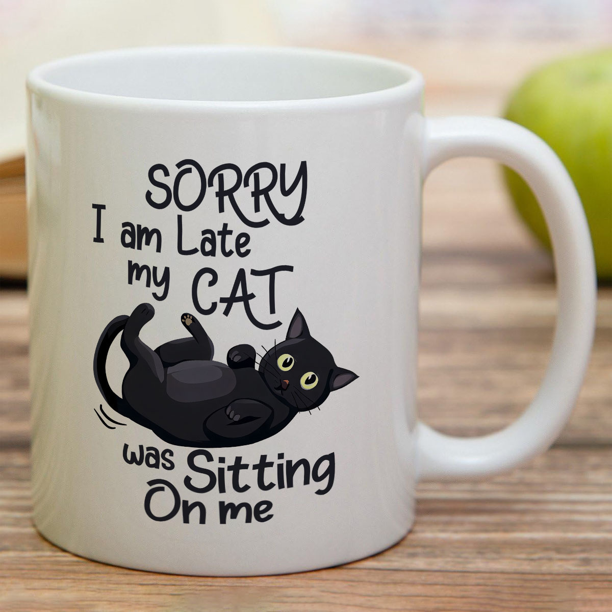 Coffee Tea With Me - 1 tasse en céramique en forme