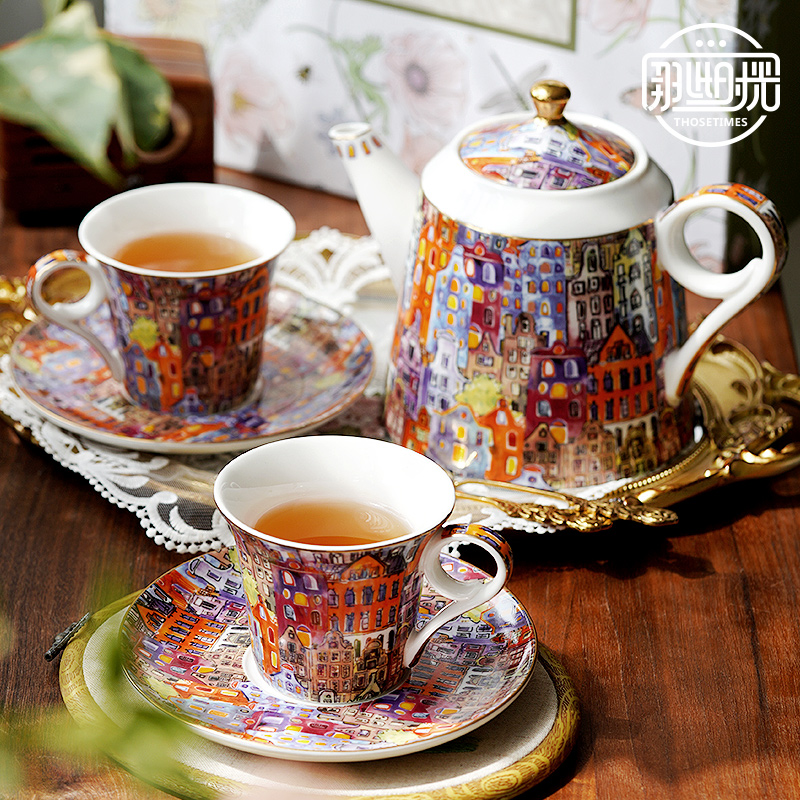 Tea Coffee Pot Set - Ensemble de thé de tasse de