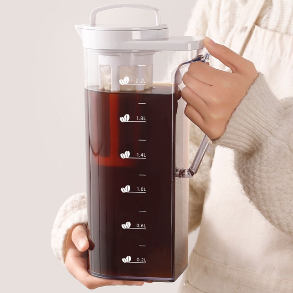 Cold Brew Jar - Carafe à café froid grande capacité,