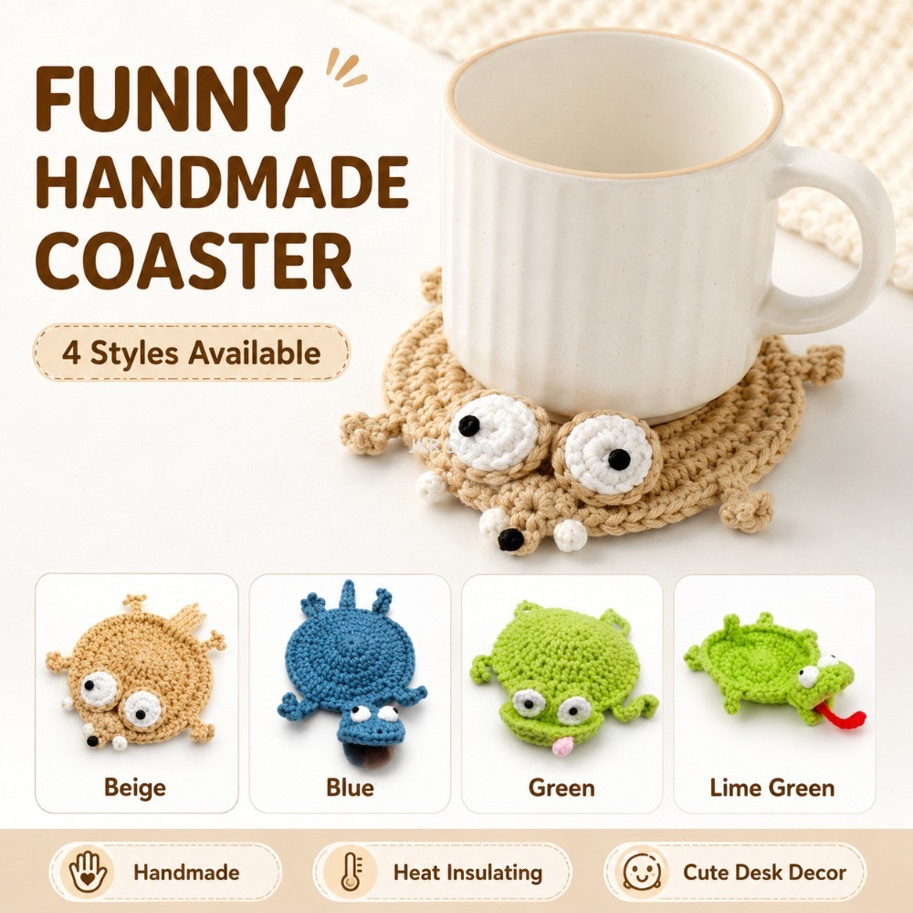 Sous-verre en crochet motif an - Coffee Tea Uses avis et prix