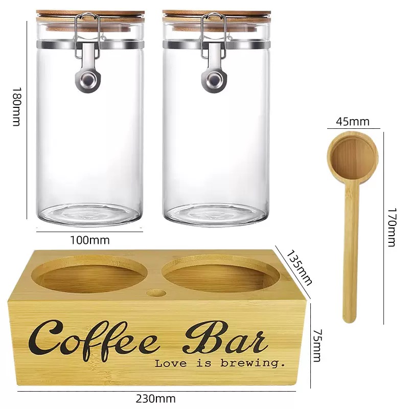 Pots de stockage de café, paqu - Coffee Tea Beans avis et prix