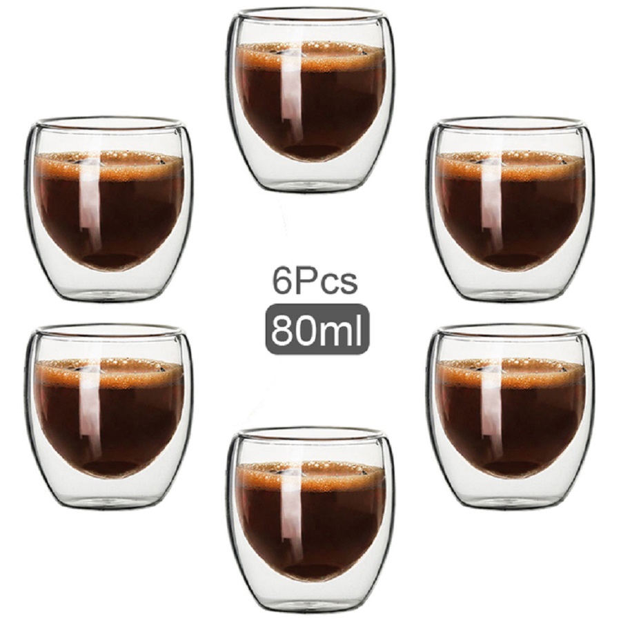 Tasses à café en verre à doubl - Tea Coffee Pot Set avis et prix