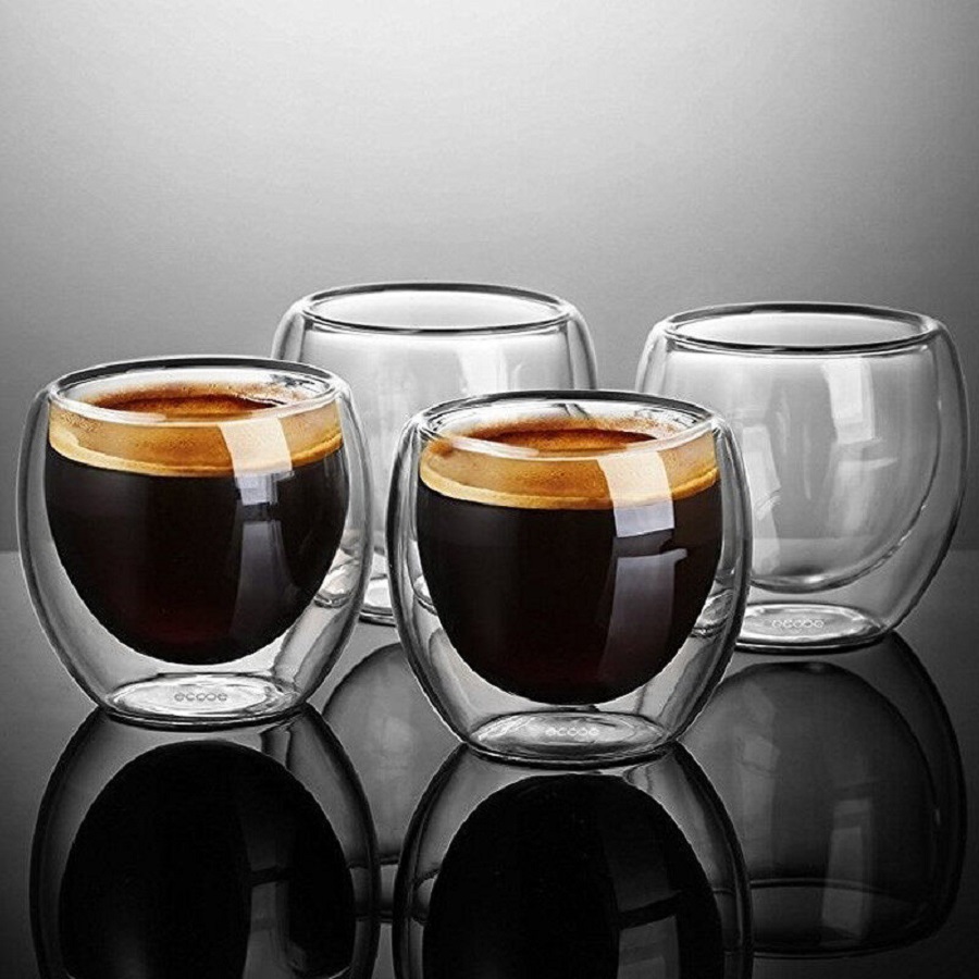 Tasses à café en verre à doubl - Tea Coffee Pot Set avis et prix