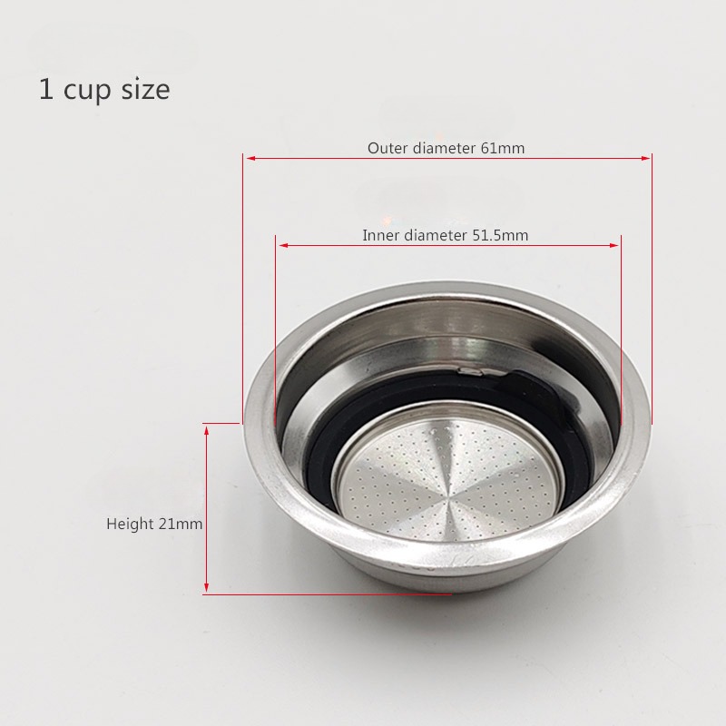 Filtre poreux pressurisé 51mm, - Coffee And Tea Filter avis et prix