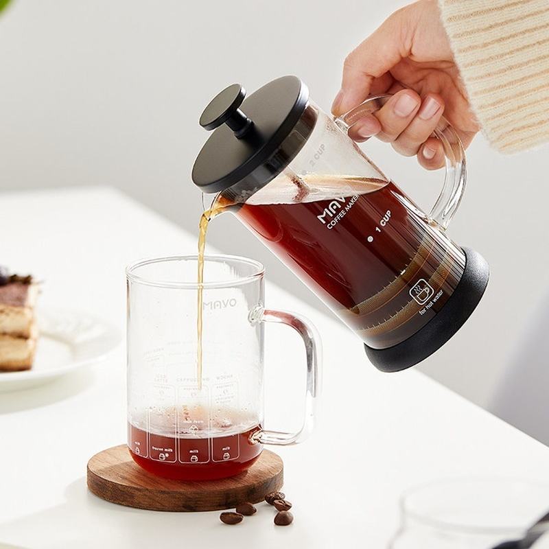 Cafetière à piston MAVO avec d - Coffee And Tea Filter avis et prix