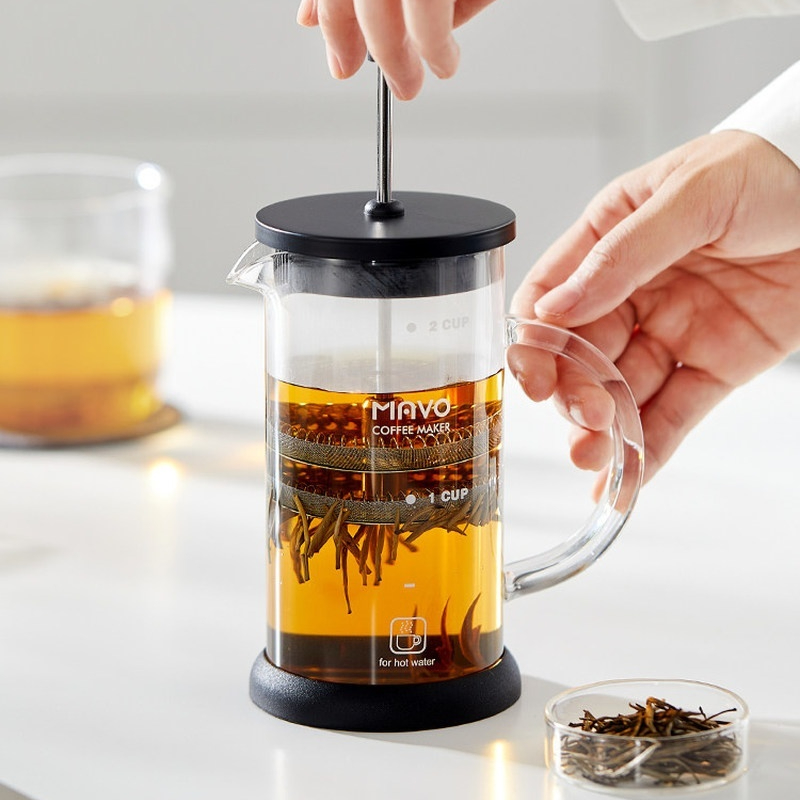 Cafetière à piston MAVO avec d - Coffee And Tea Filter avis et prix