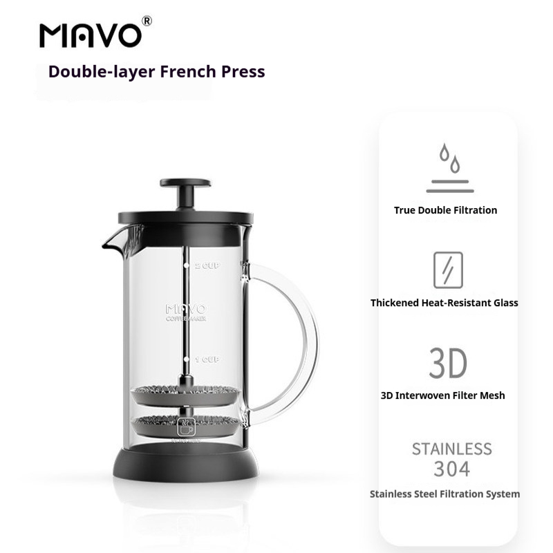 Cafetière à piston MAVO avec d - Coffee And Tea Filter avis et prix