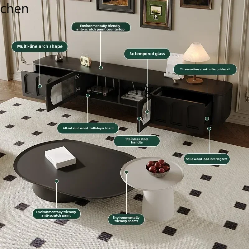 Meuble TV rétro i5.15 et table - Coffee & Tea Ken'S House avis et prix