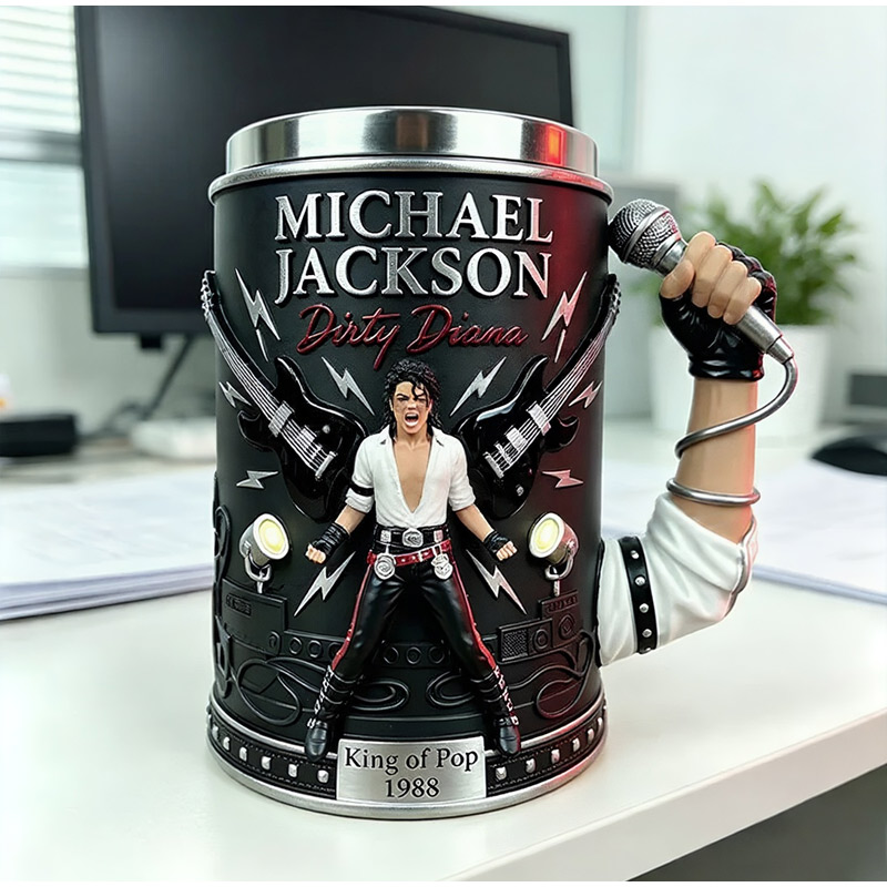 Tasse en résine 3D Michael Jac - Coffee Tea Mugs avis et prix