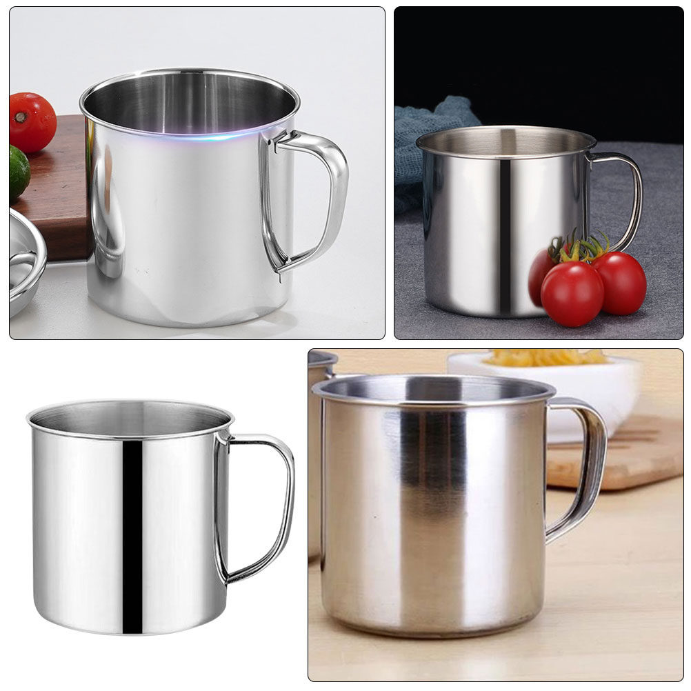 4 tasses en acier inoxydable p - Coffee Tea & Jane avis et prix