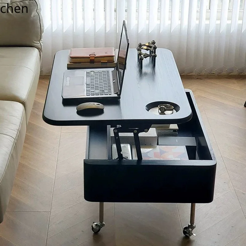 Table basse relevable en bois  - Coffee & Tea Ken'S House avis et prix