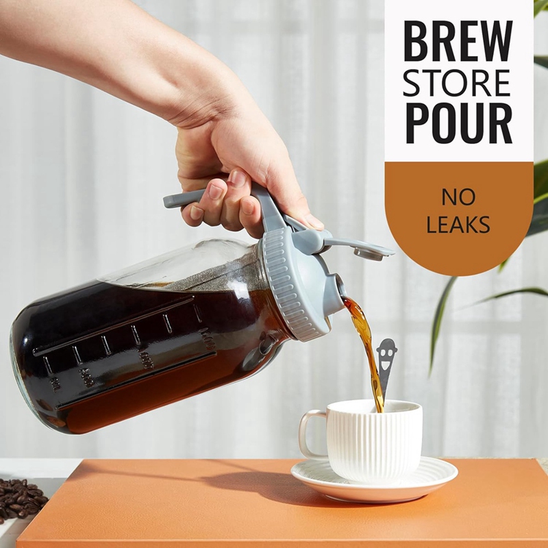 Carafe à café froid 64 oz, en  - Cold Brew Jar avis et prix