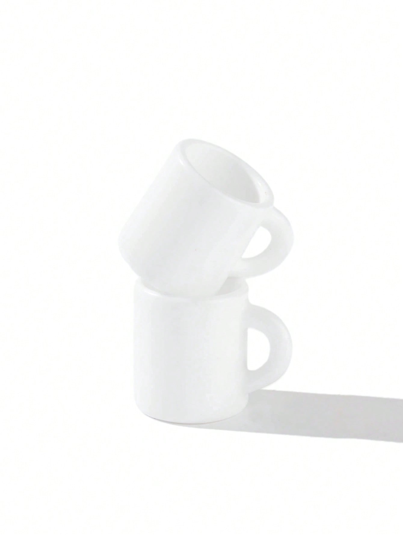 10 tasses blanches miniatures  - Coffee Tea Mugs avis et prix
