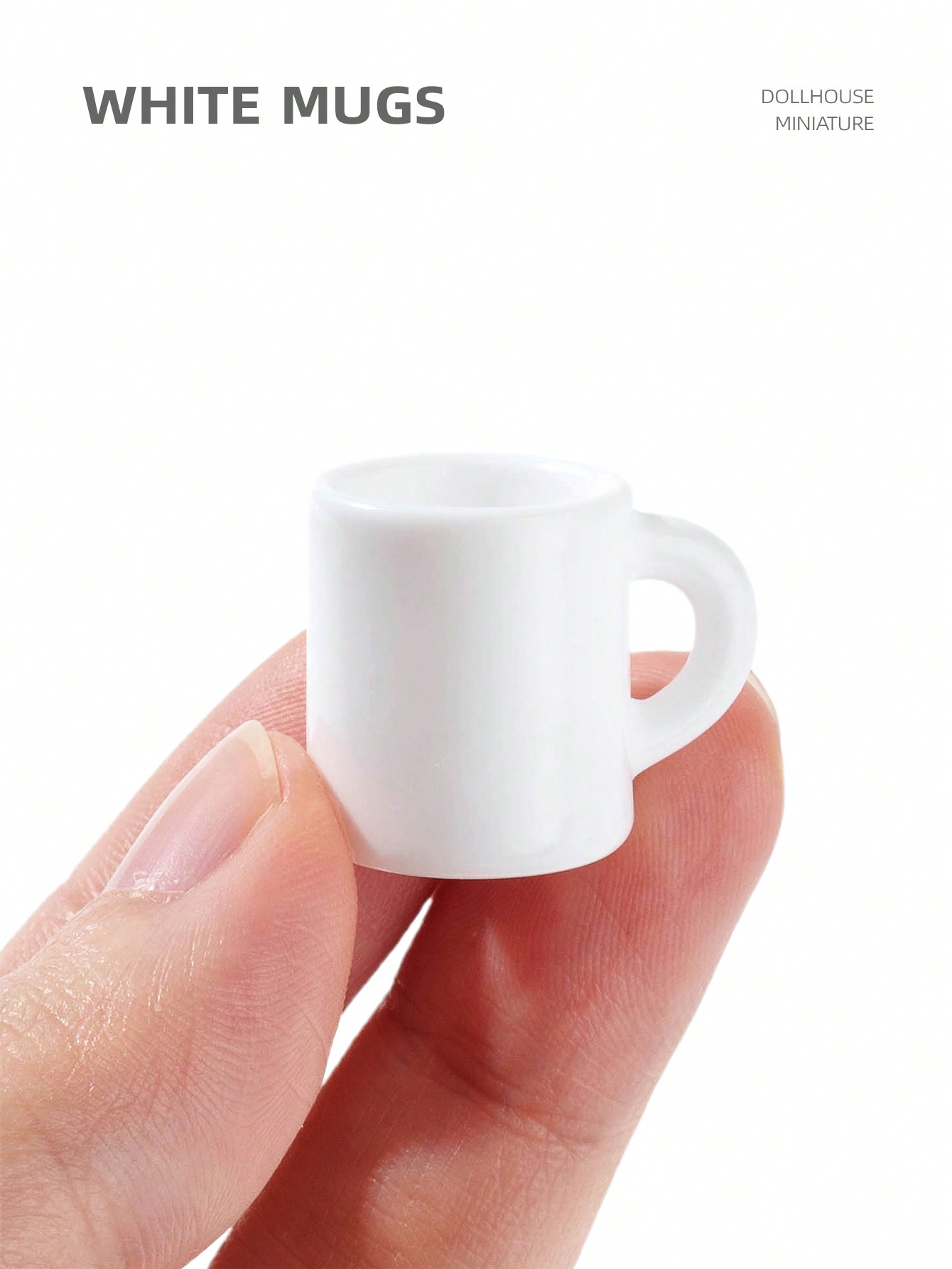 10 tasses blanches miniatures  - Coffee Tea Mugs avis et prix